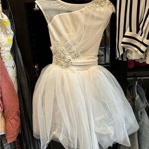 Dance costume white dress